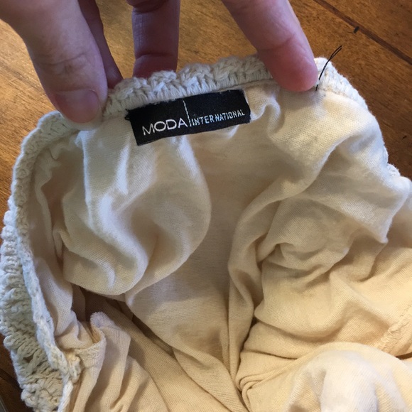 Cream color halter dress - Picture 7 of 7